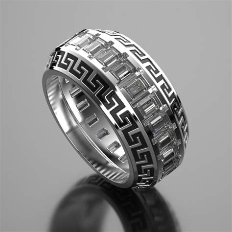 versace men wedding ring|Versace men's wedding rings.